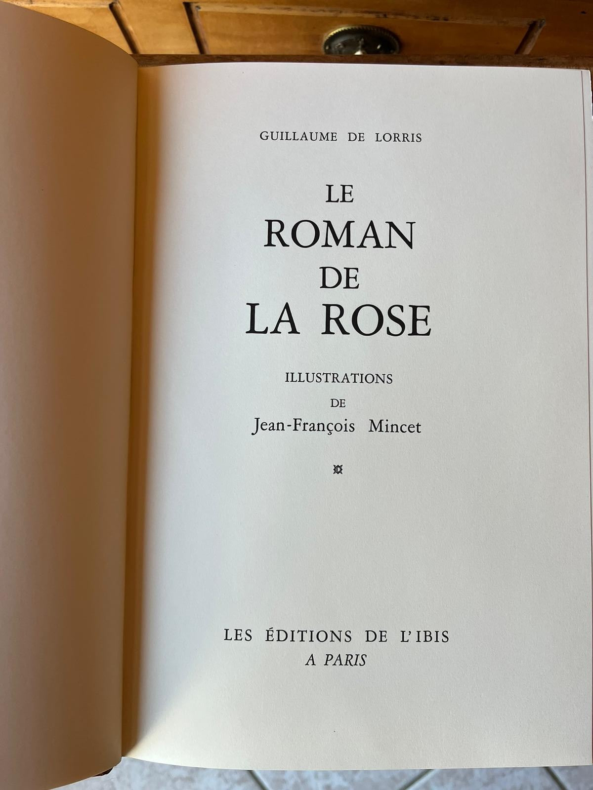 Lot of Two Volumes: The Romance of the Rose by Guillaume de Lorris