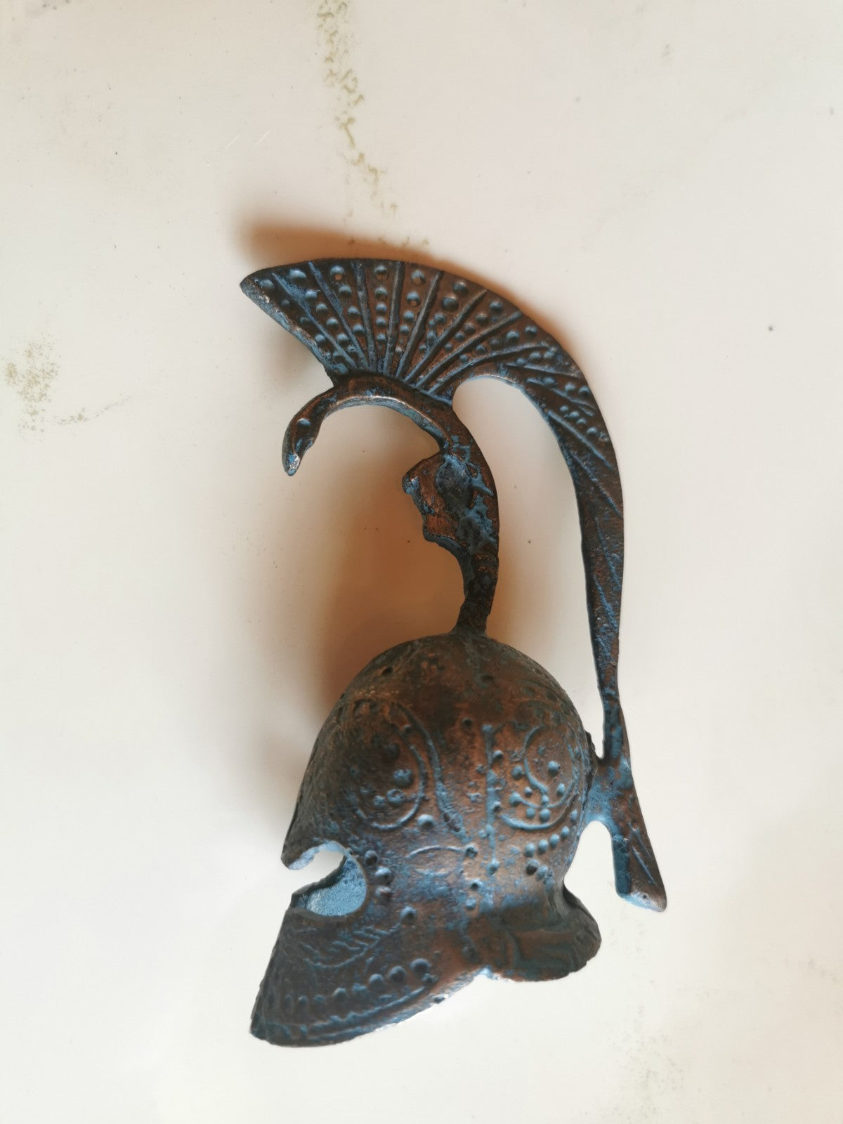 Superb Greek Spartan Serpent Bell Helmet