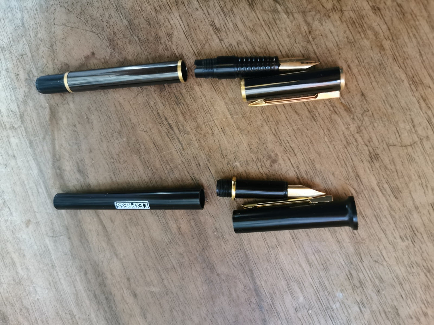 Set of Two Fountain Pens for Collectors, Pierre Cardin and Waterman