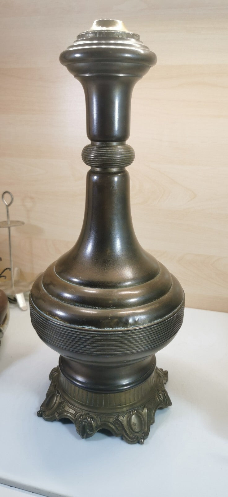 Pair of Antique Lamp Bases