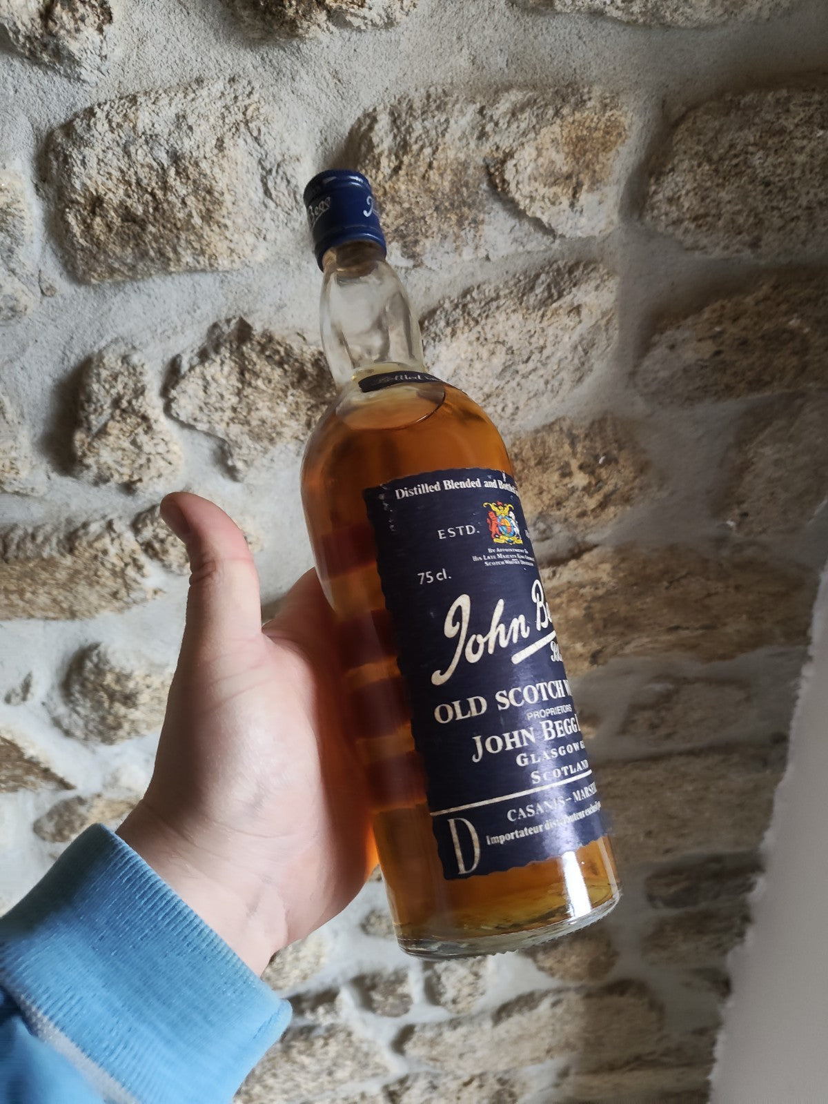 Old Scotch Whisky JOHN Begg, 1960s