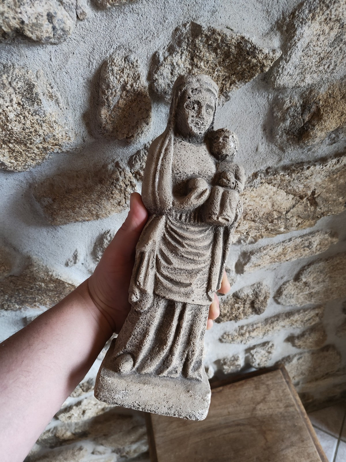 Virgin and Child, Stone Madonna