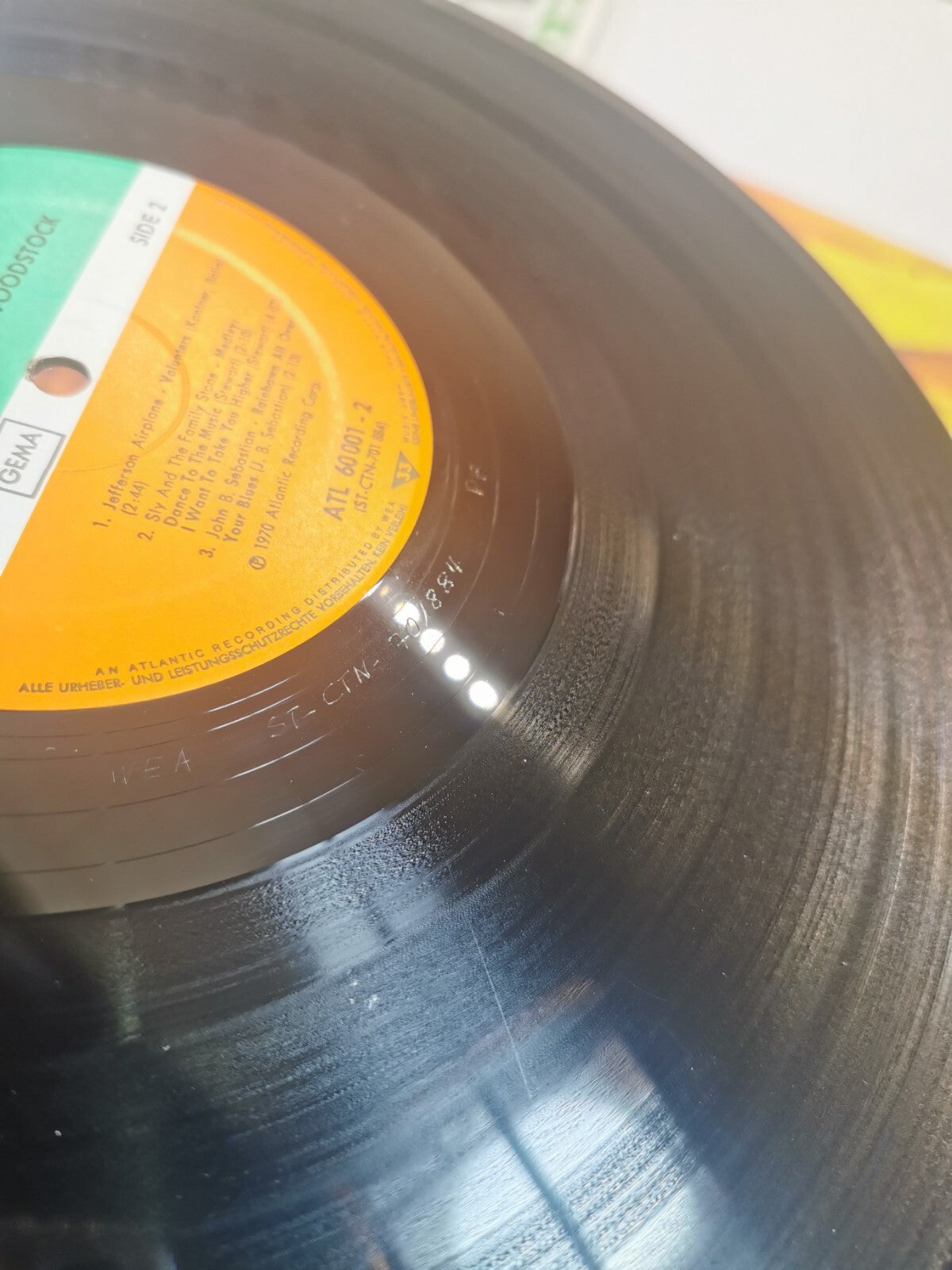 LEGENDARY 3LP WOODSTOCK Atlantic Atl 60 001