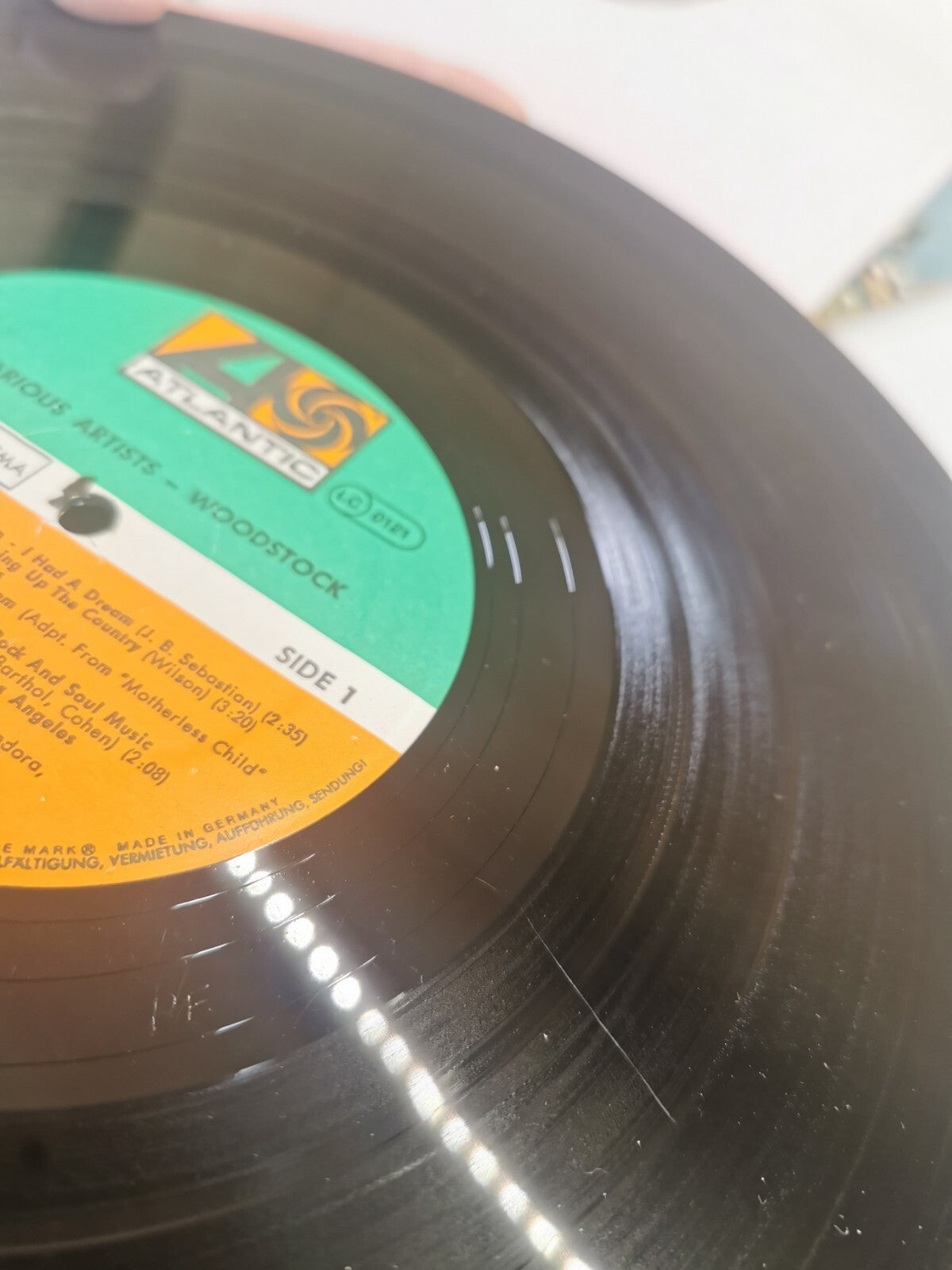 LEGENDARY 3LP WOODSTOCK Atlantic Atl 60 001