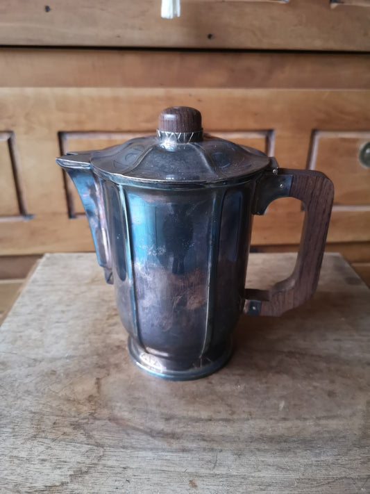 Superb Ercuis Silver-Plated Metal Teapot