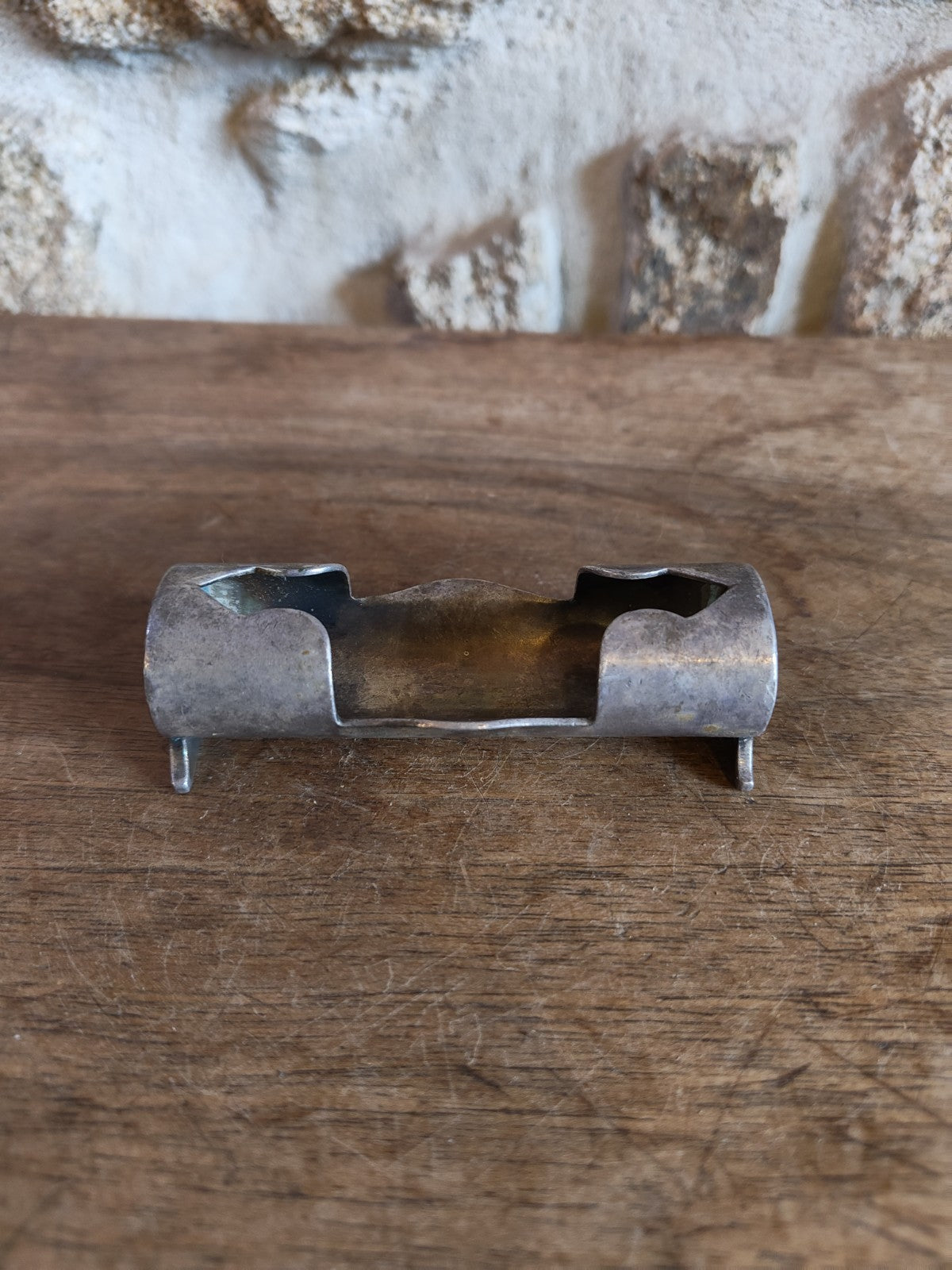 Silver-Plated Metal Toothpick Holder, Krupp Milano