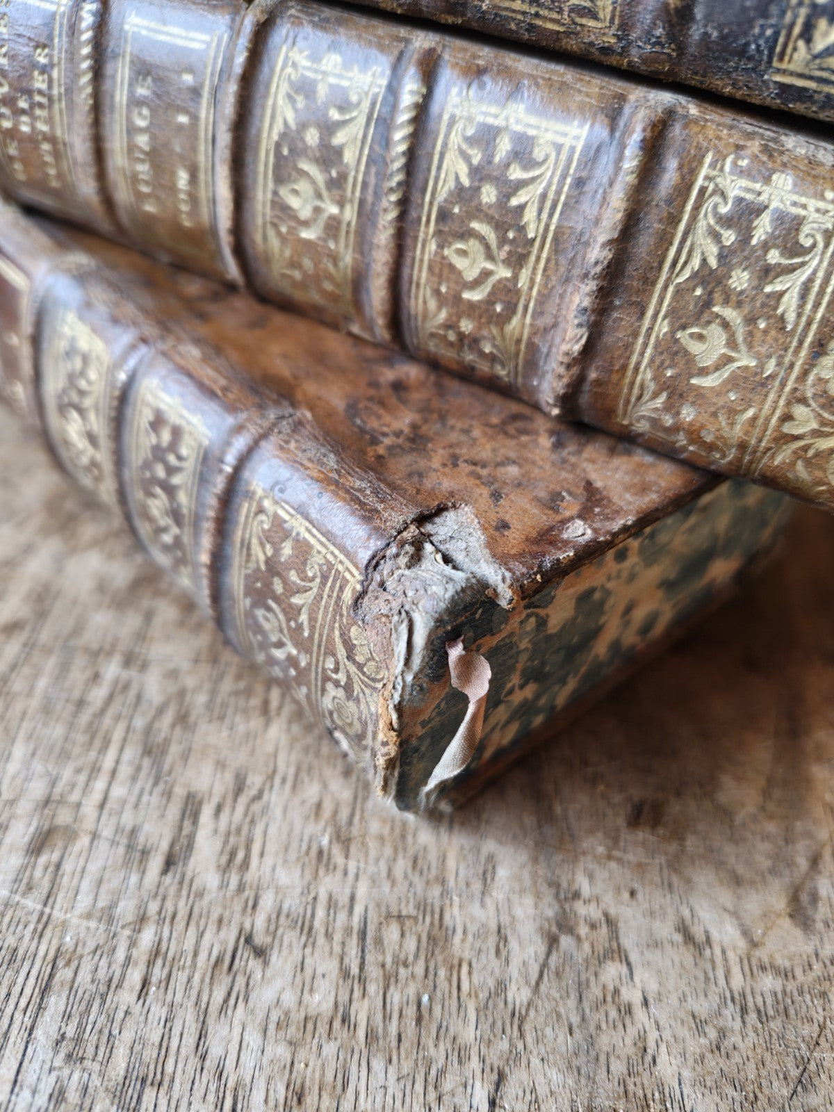 Lot of 3 Books, Works of Pothier, 19th Century, Paris