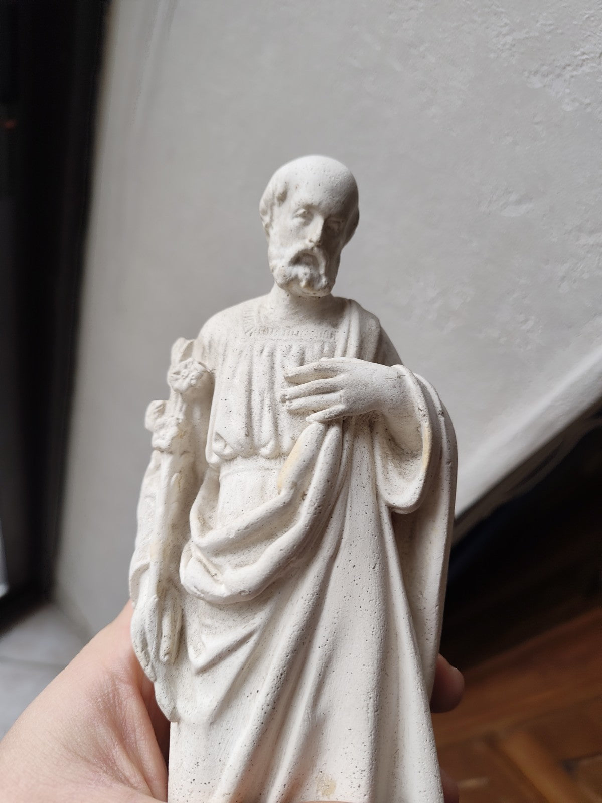 Saint Joseph Statue, Religion, Catholic in Plaster or Reconstituted Stone