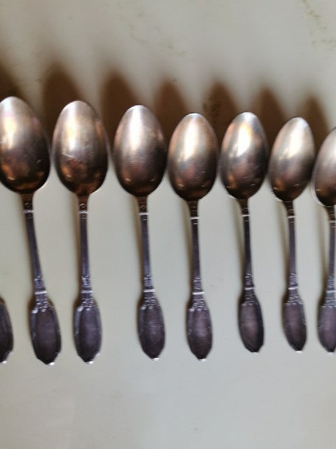 Set of 9 Small Mocha Spoons
