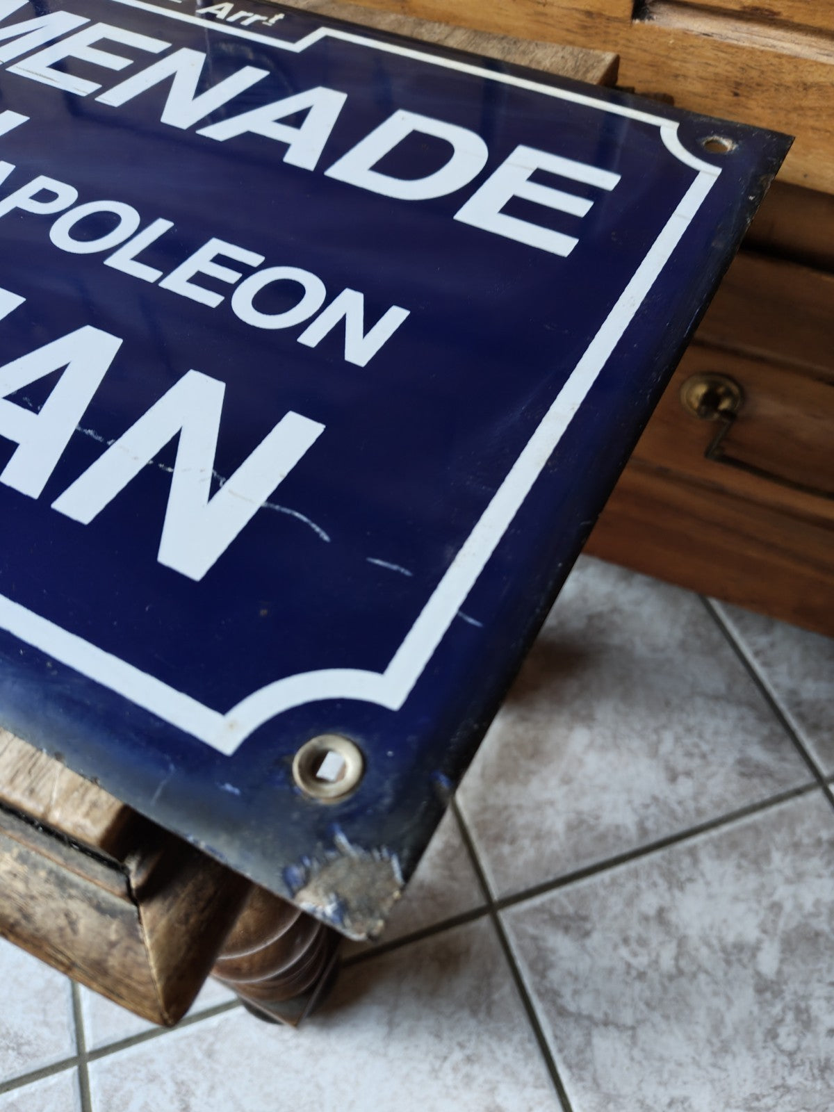 美しいビンテージ ストリート プラーク リヨン、プロムナード レアとナポレオン、ブルキアン、レジスタンス