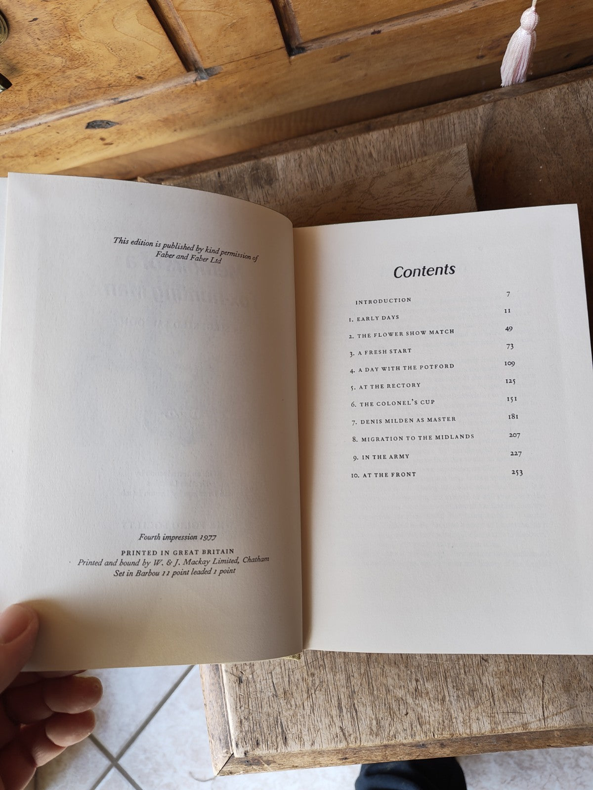Memoirs Of A Fox-hunting Man By Siegfried Sassoon, London 1971