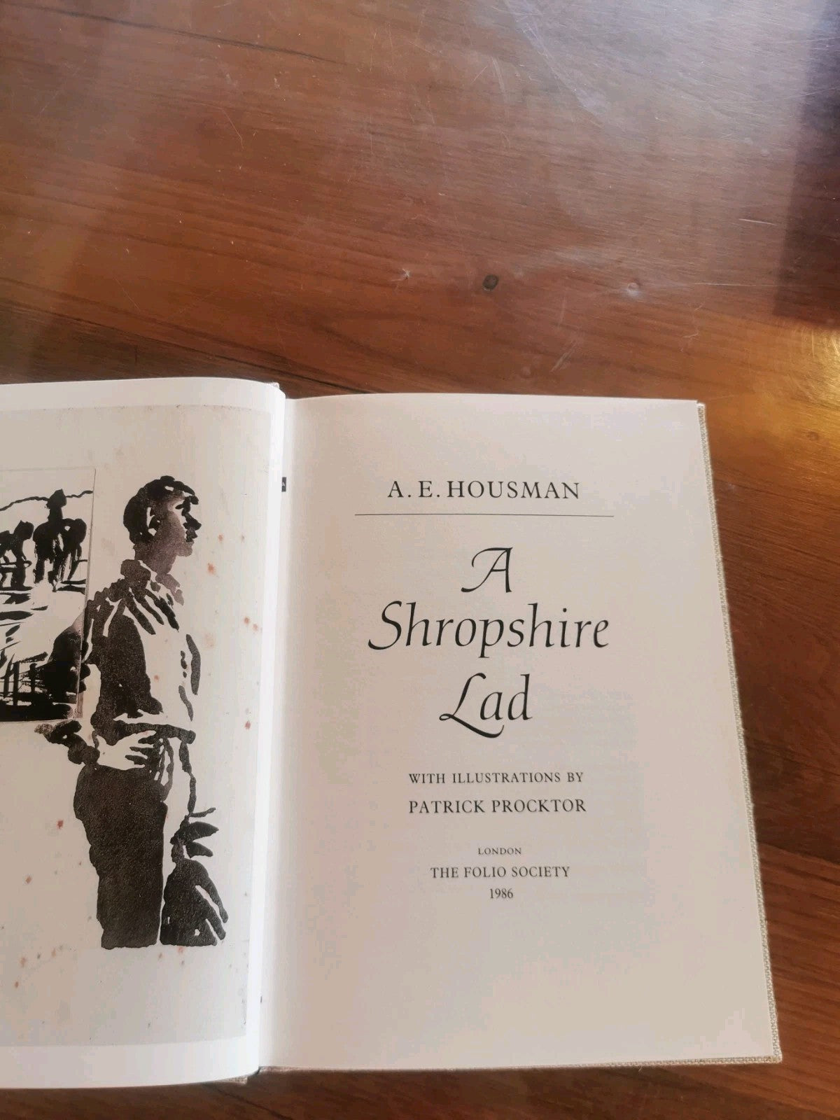 AE ハウスマン / シュロップシャーの若者、1986