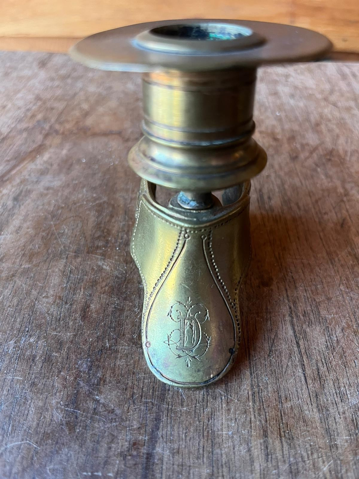 Bronze Horse Saddle Candleholder