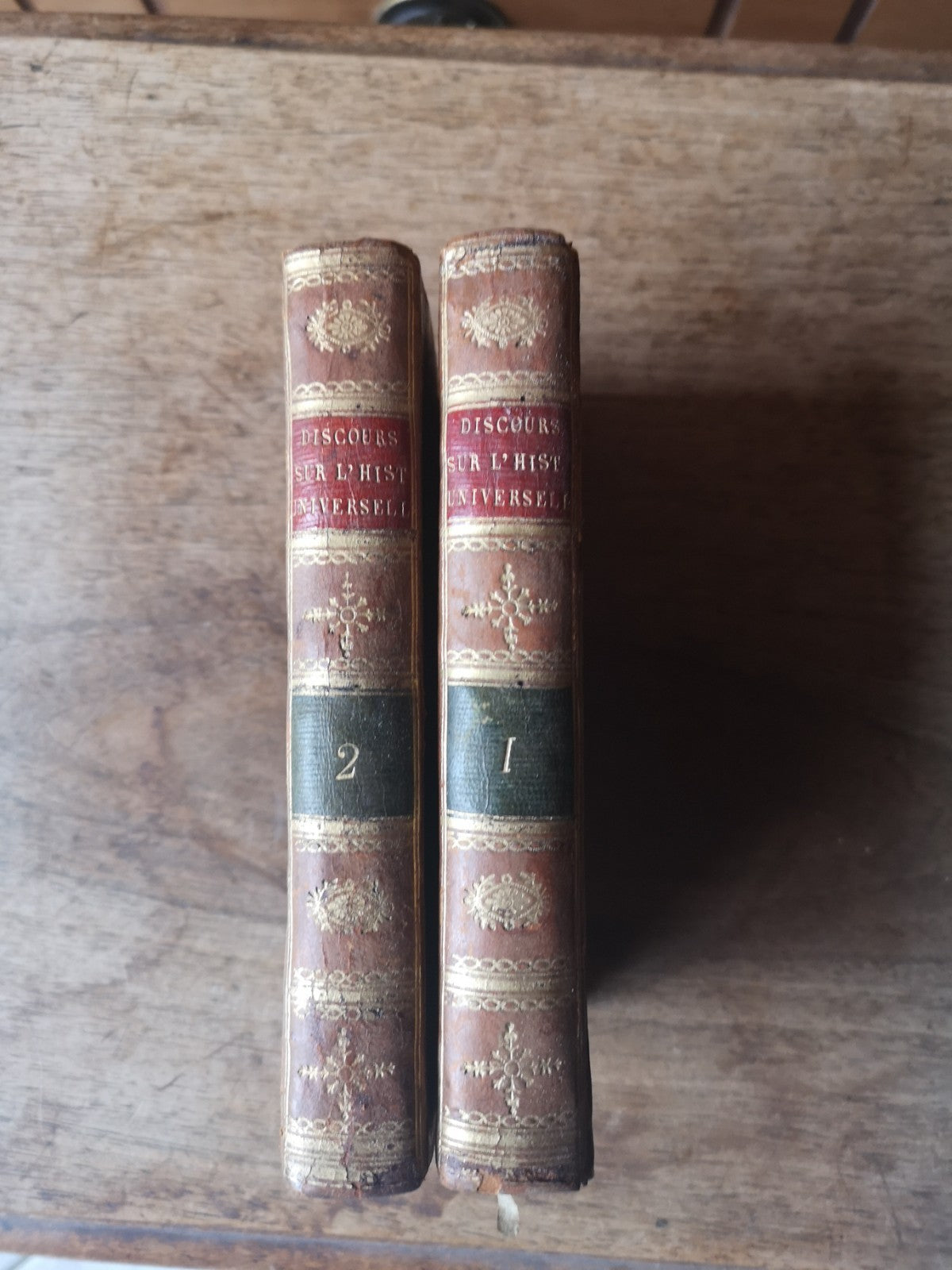 Volumes 1 & 2 Discourse on Universal History, Le Dauphin, 1813