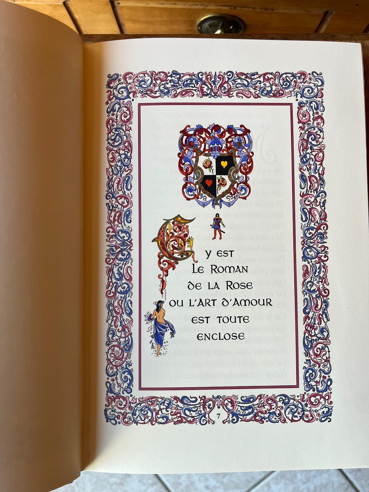 Lot of Two Volumes: The Romance of the Rose by Guillaume de Lorris