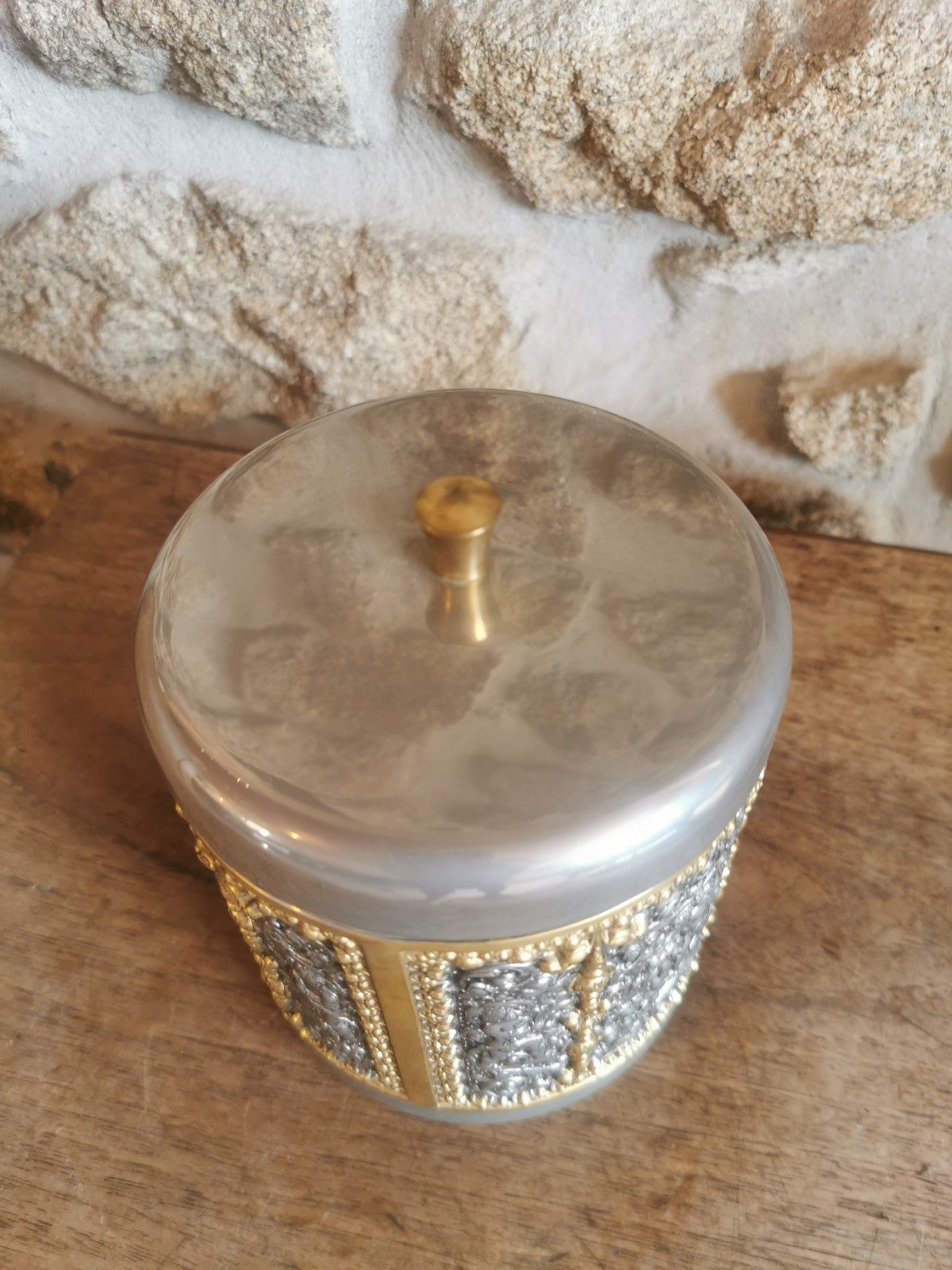 美しい喫煙者セット / 灰皿とタバコ入れ / ドイツミッドセンチュリー /...