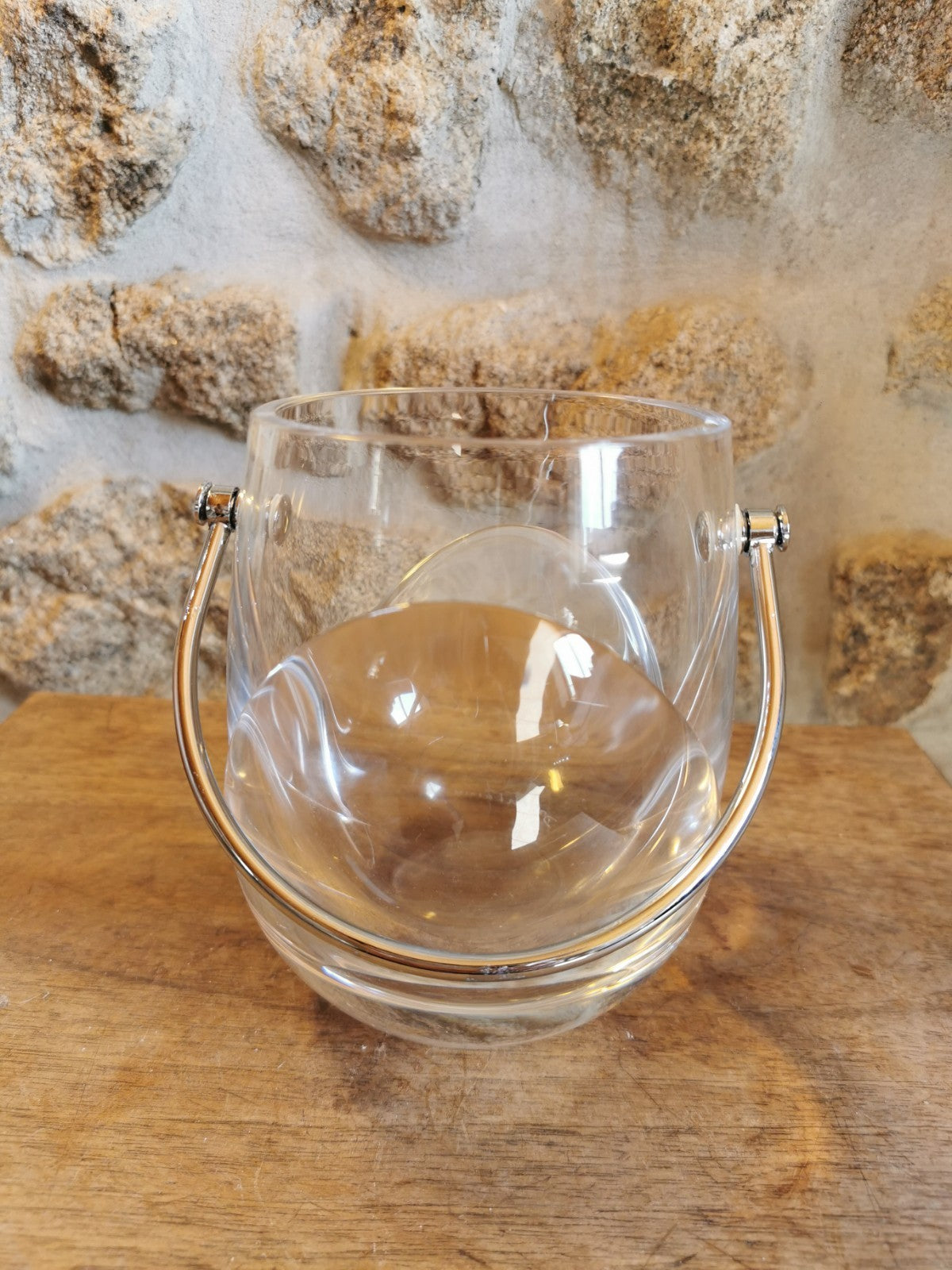Superb DAUM FRANCE Crystal Ice Bucket