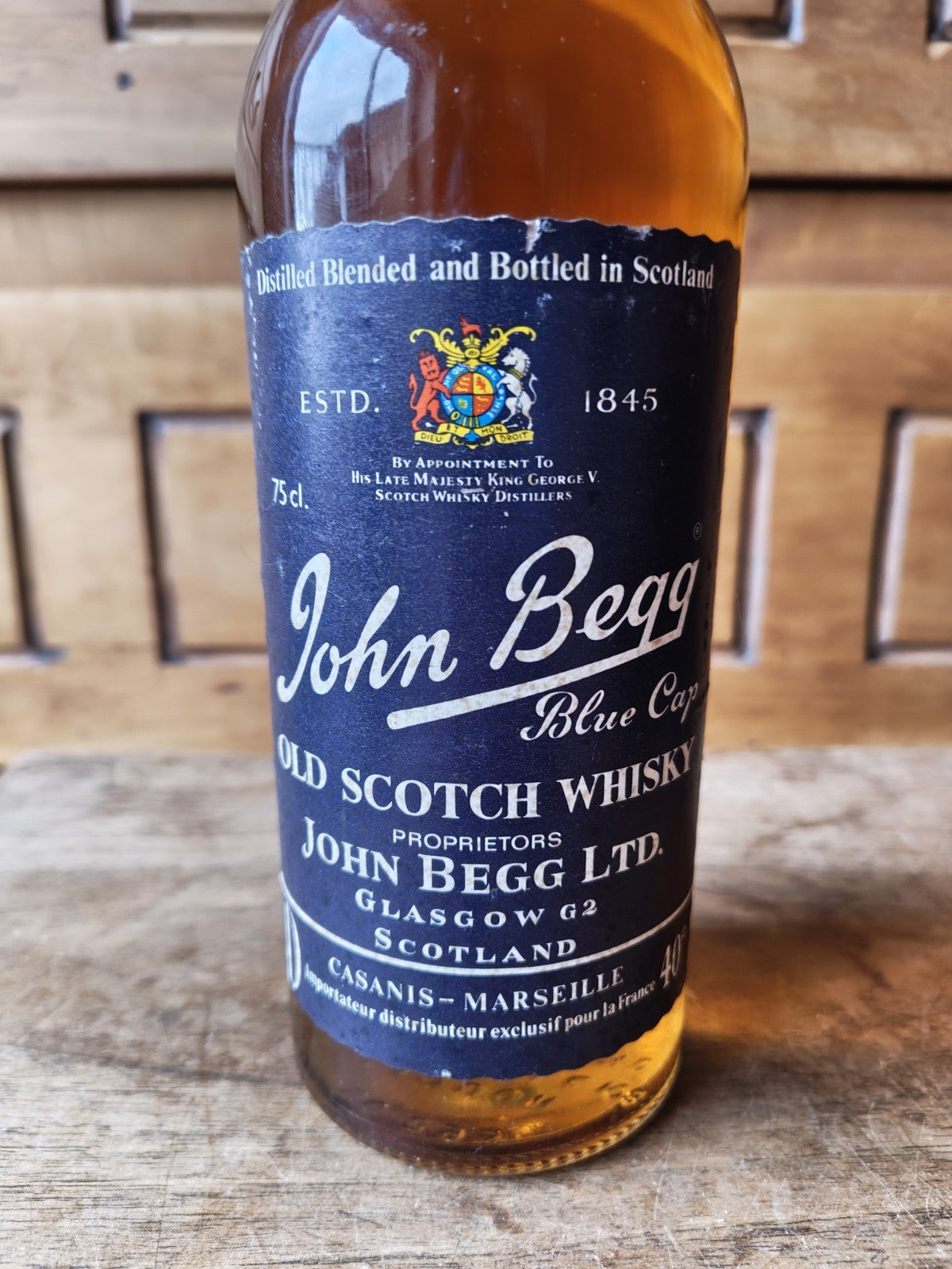 Old Scotch Whisky JOHN Begg, 1960s