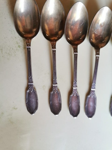 Set of 9 Small Mocha Spoons