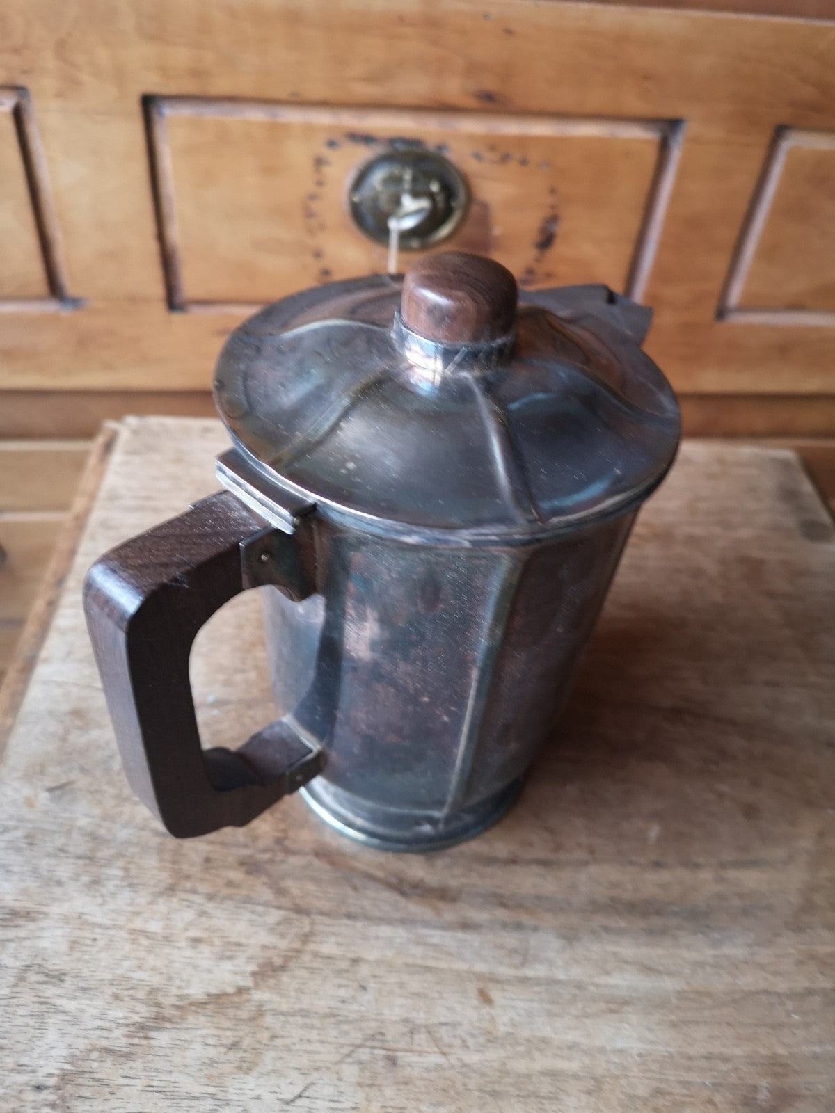Superb Ercuis Silver-Plated Metal Teapot