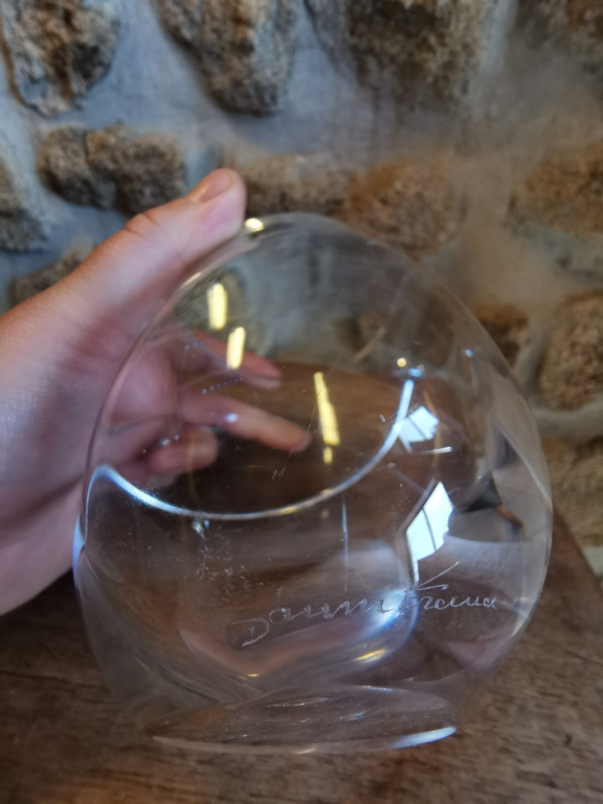 Superb DAUM FRANCE Crystal Ice Bucket