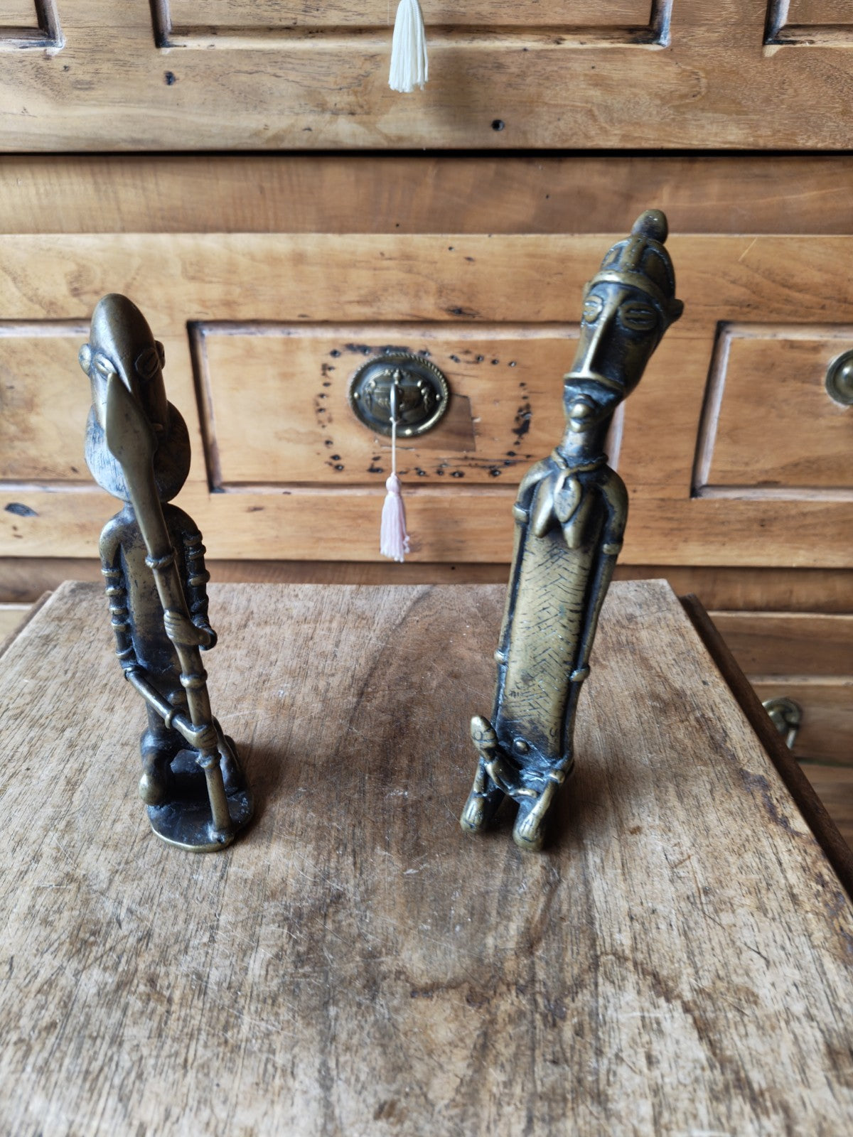 Lot of African Ethnic Bronze Figurines