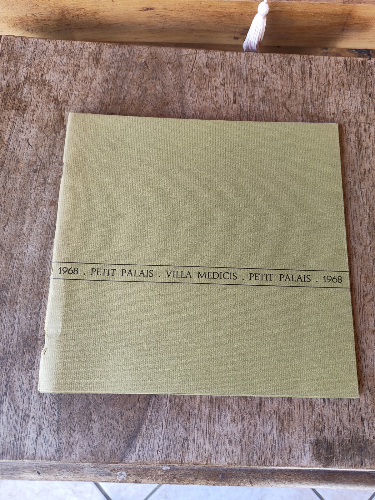 Superb Booklet on Petit Palais, Villa Medici in Rome, Paris 1968