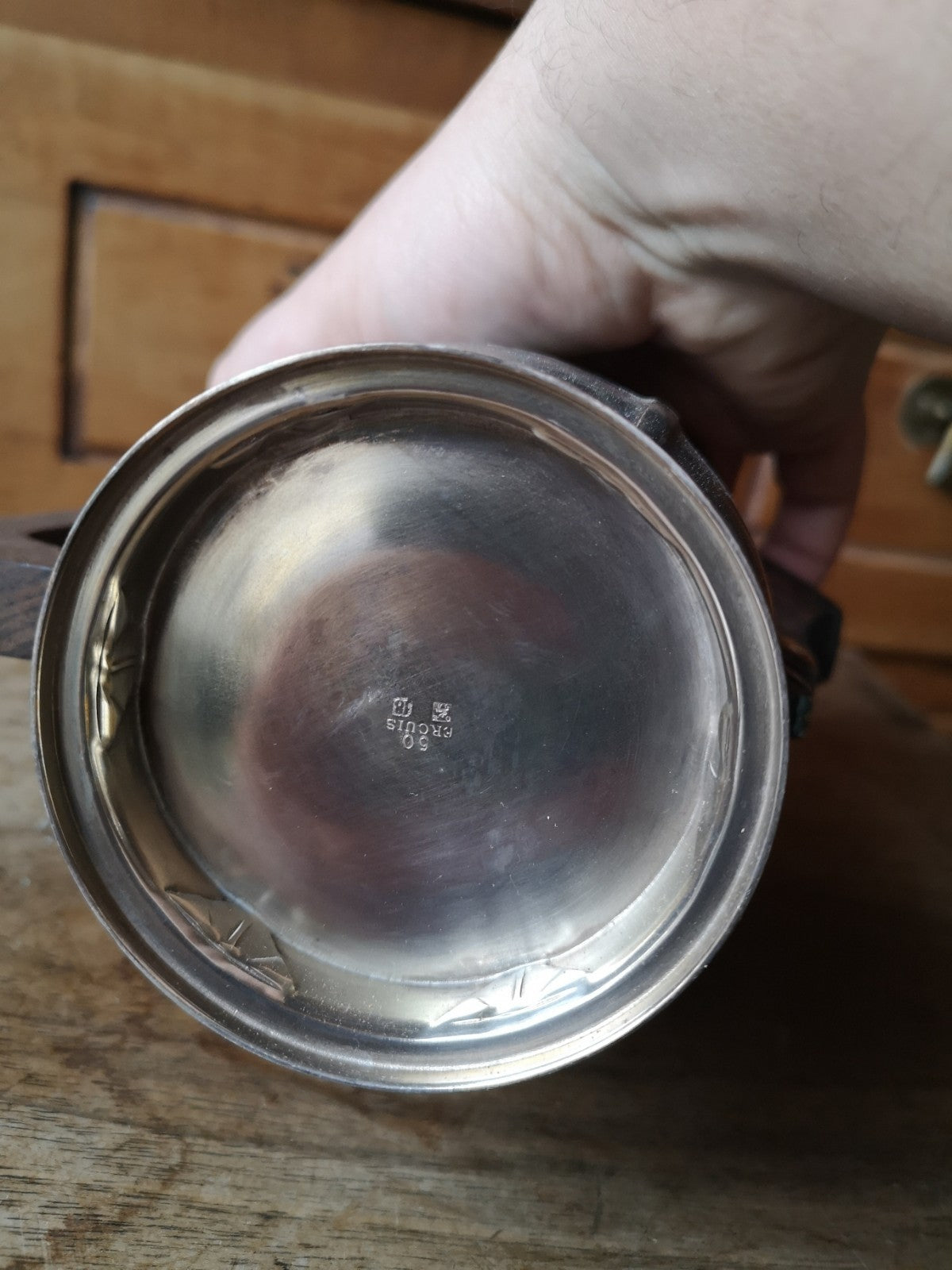 Superb Ercuis Silver-Plated Metal Teapot