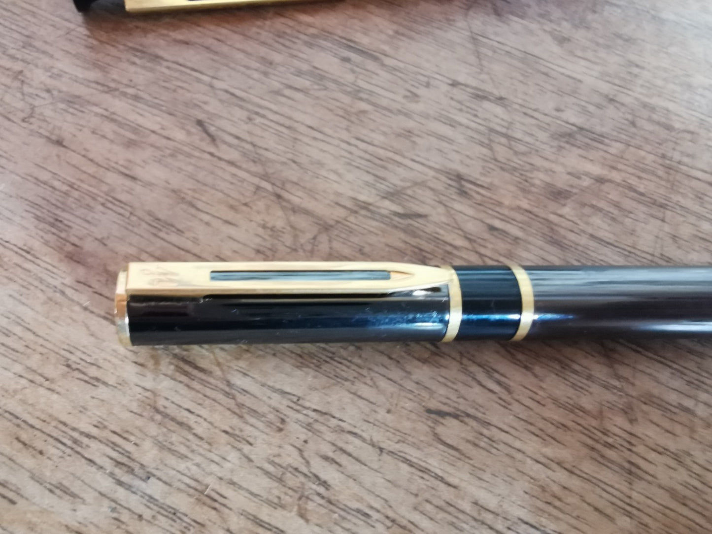 Set of Two Fountain Pens for Collectors, Pierre Cardin and Waterman