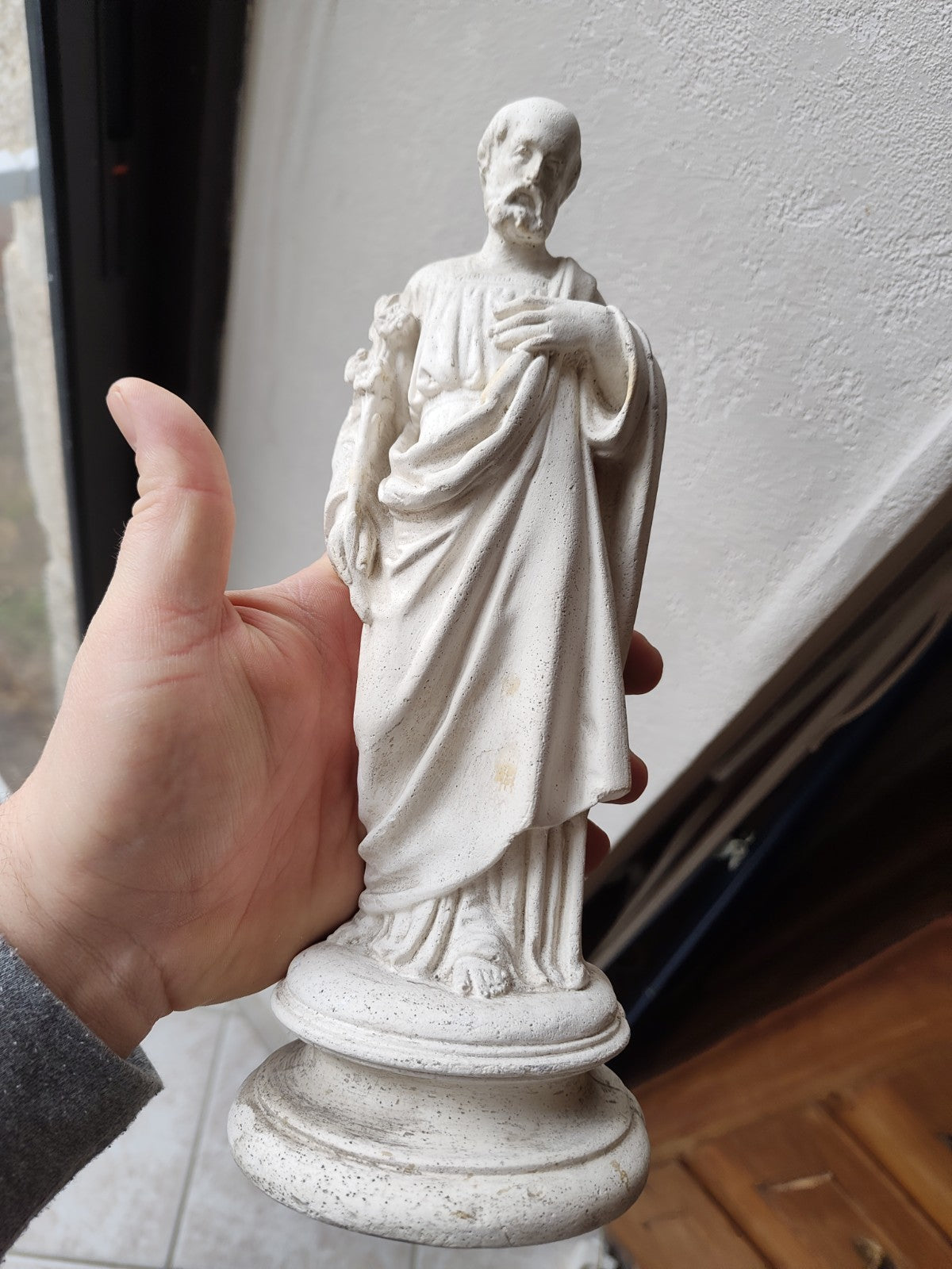 Saint Joseph Statue, Religion, Catholic in Plaster or Reconstituted Stone