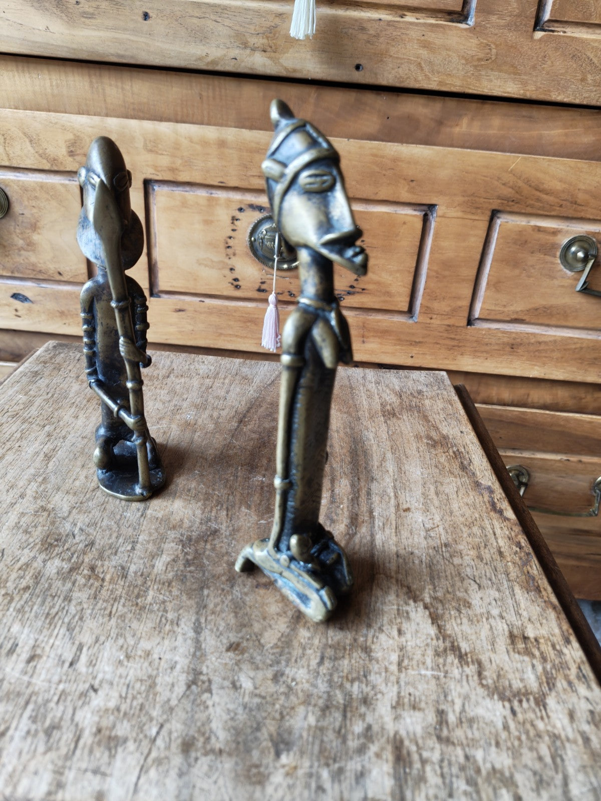 Lot of African Ethnic Bronze Figurines