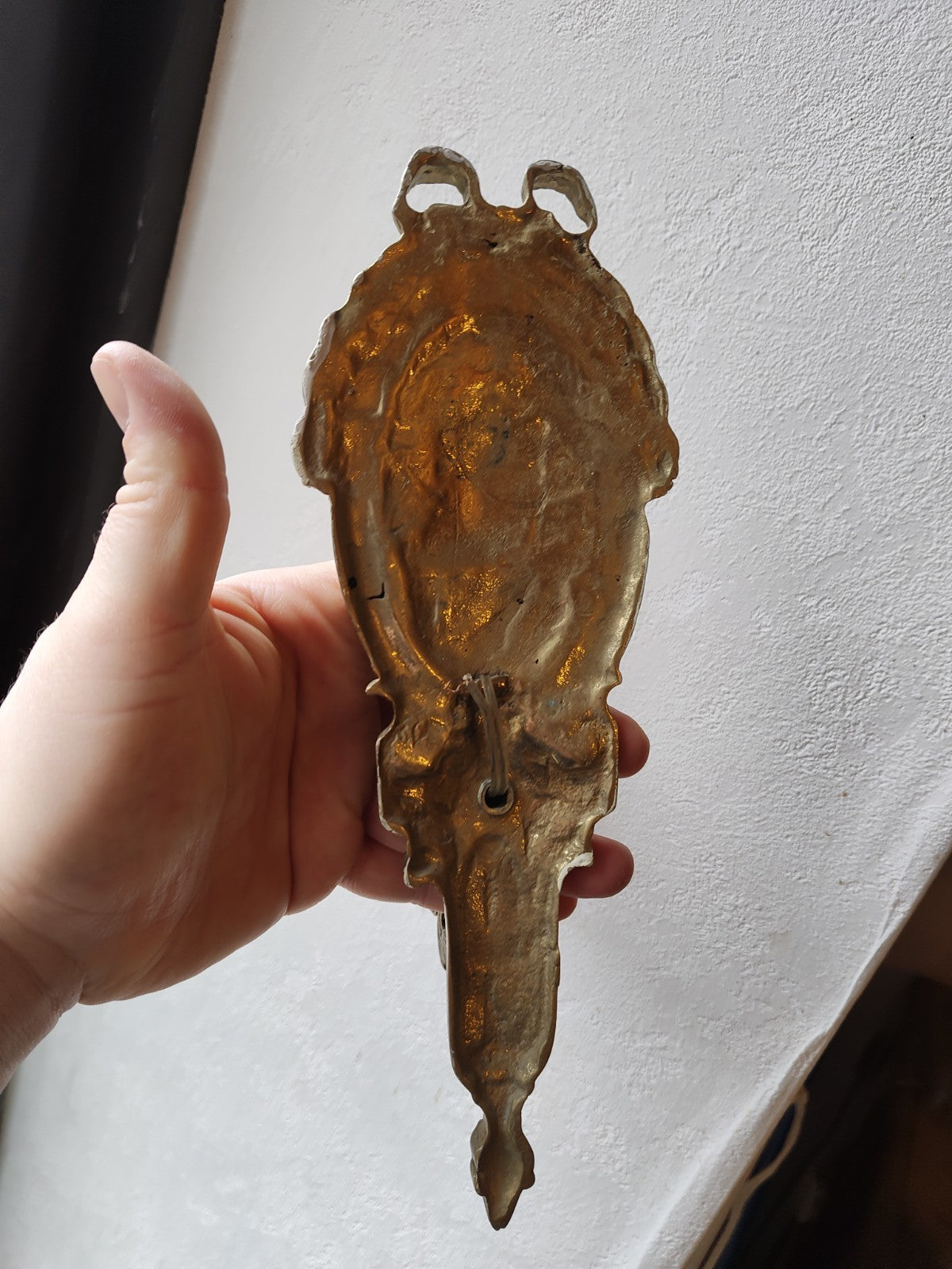 Superb Pair of Bronze Antique Wall Sconces, France