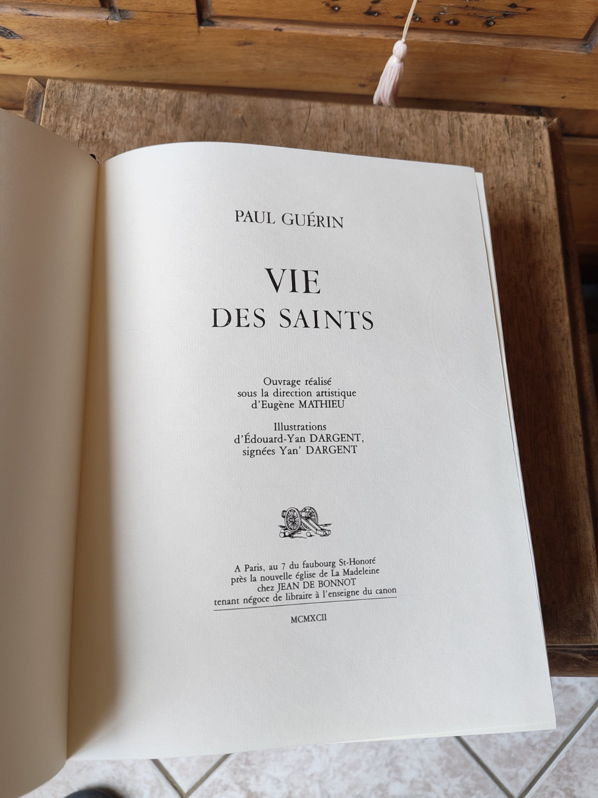 Book Lives of the Saints by Paul Guérin, Eugène Mathieu, Edouard Argent, Bonnot...