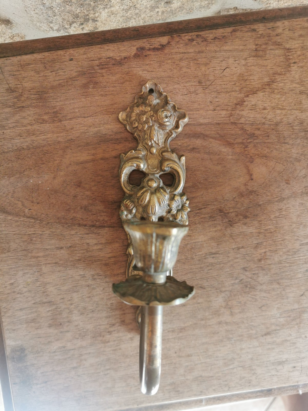 Superb Bronze Wall Sconce