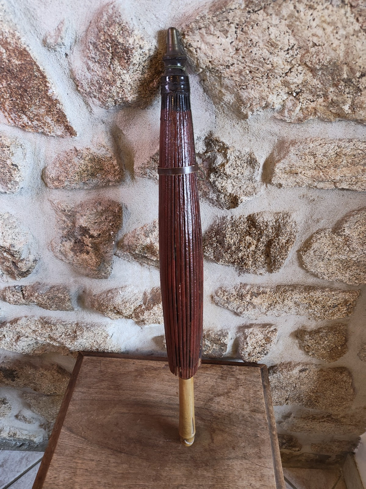 ヴィンテージの日本製日傘、状態良好、20世紀初頭