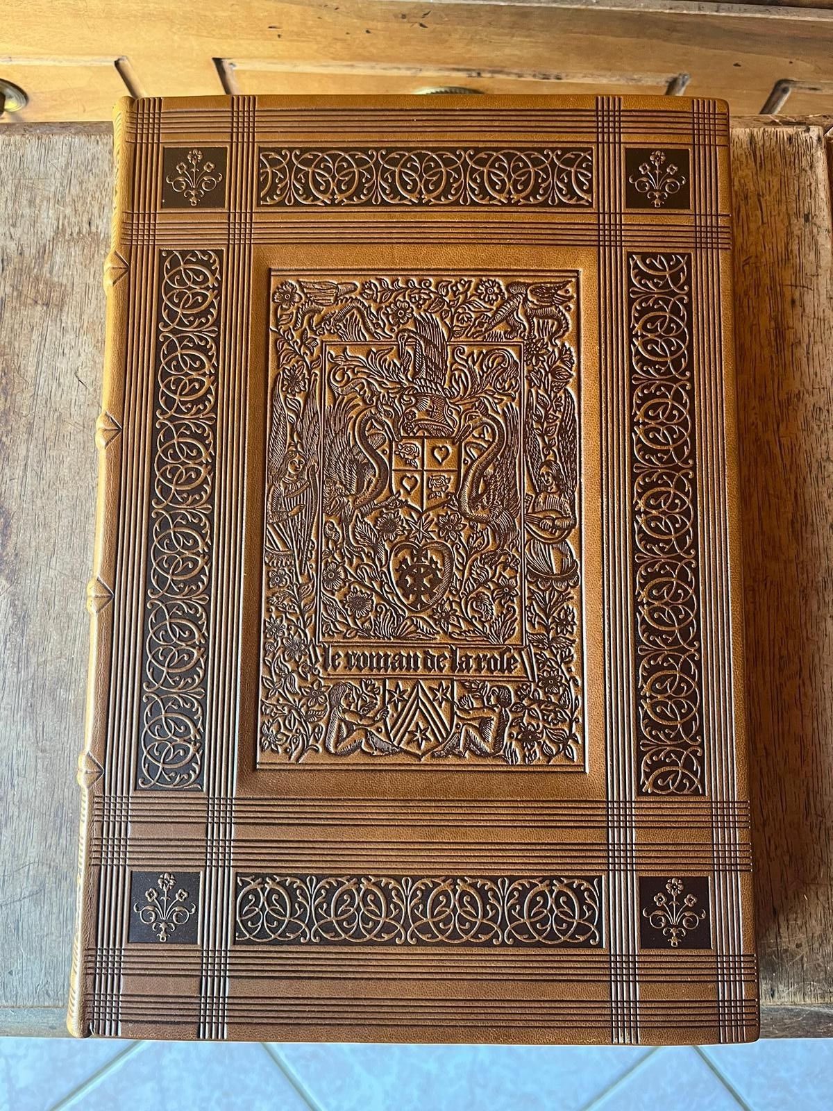 Lot of Two Volumes: The Romance of the Rose by Guillaume de Lorris