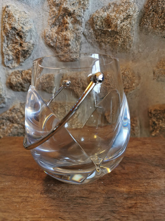 Superb DAUM FRANCE Crystal Ice Bucket