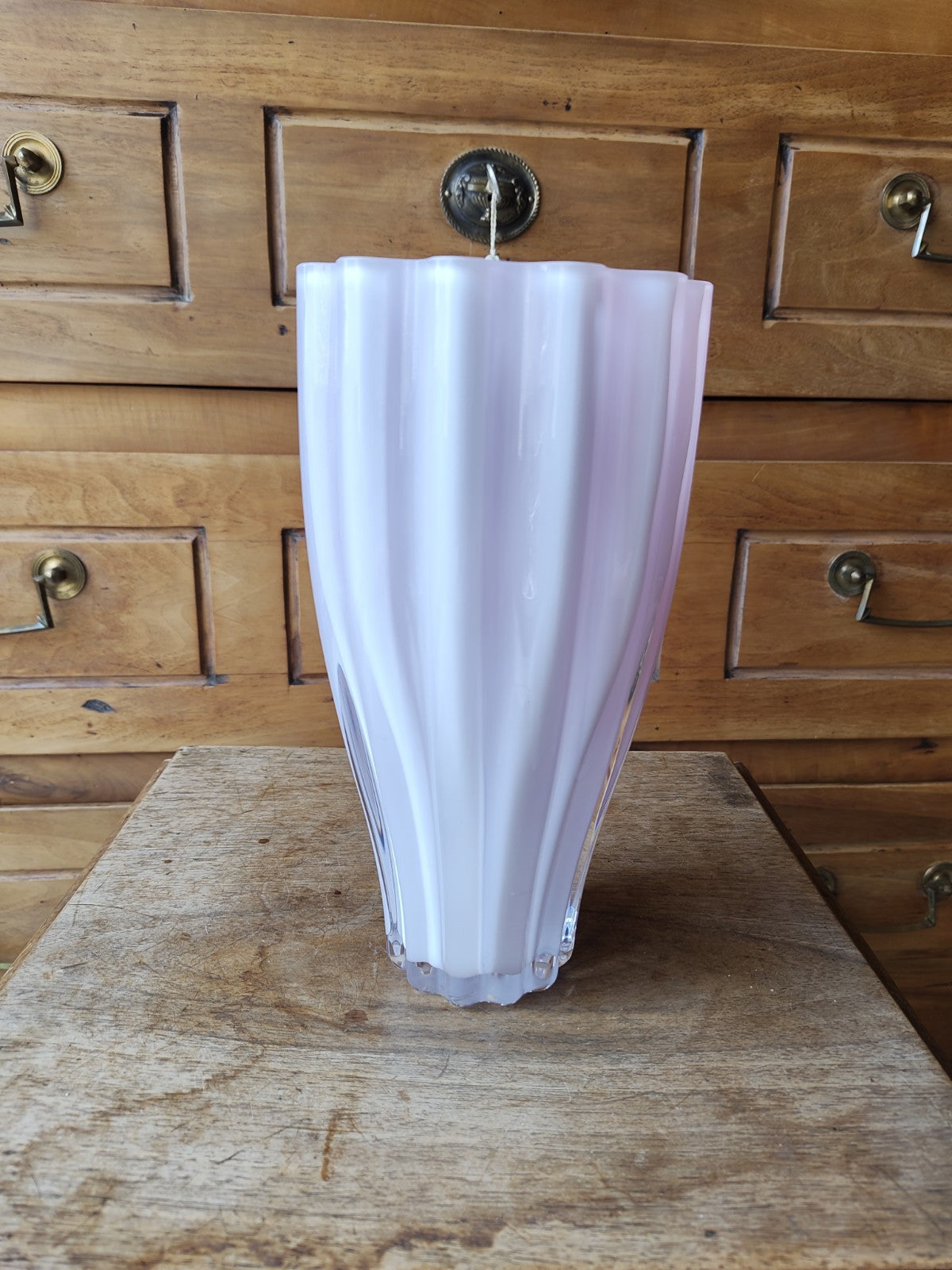 Rare Kosta Boda Hot Pink Vase, Ann Wahlstrom, 2000s, Scandinavian