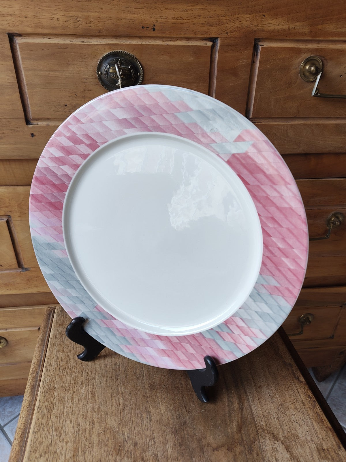 Set of Two Villeroy & Boch Ceramic Trays, Vintage Ceramic...
