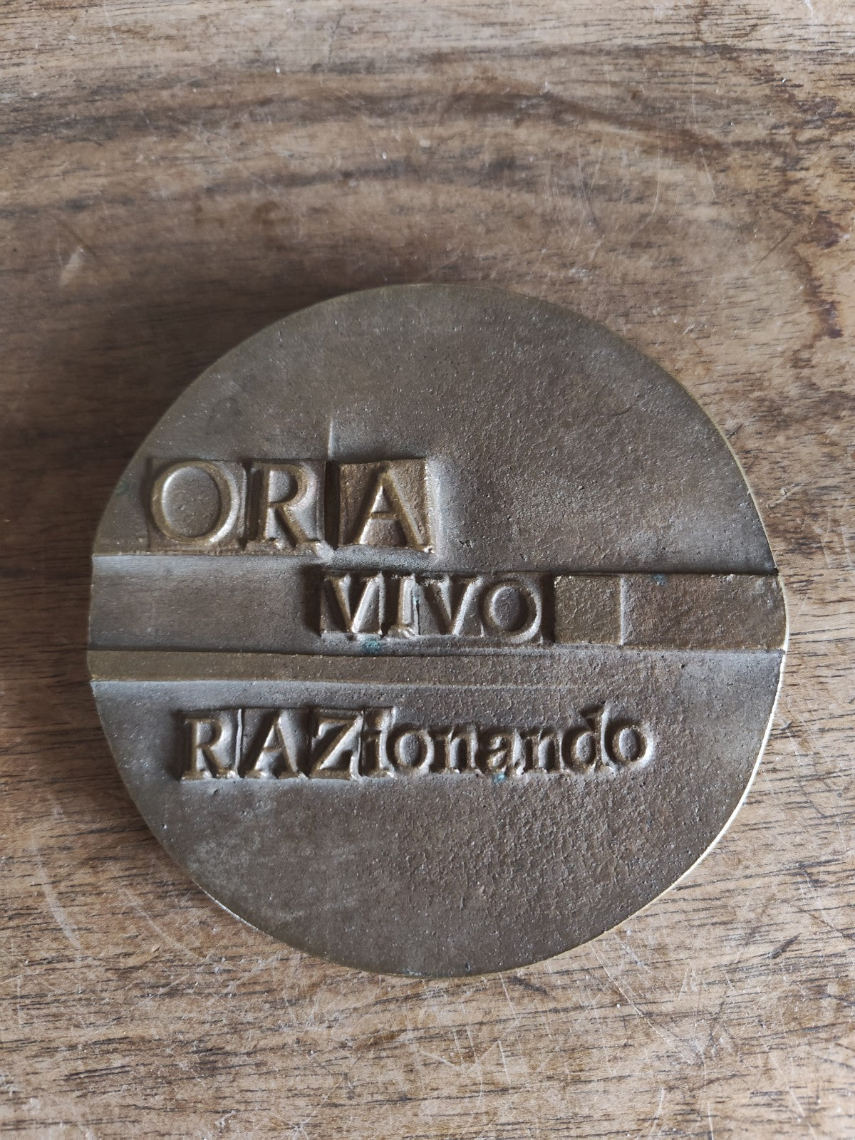 Bronze Medal: La Memoria ORA VIVO RAZIONANDO