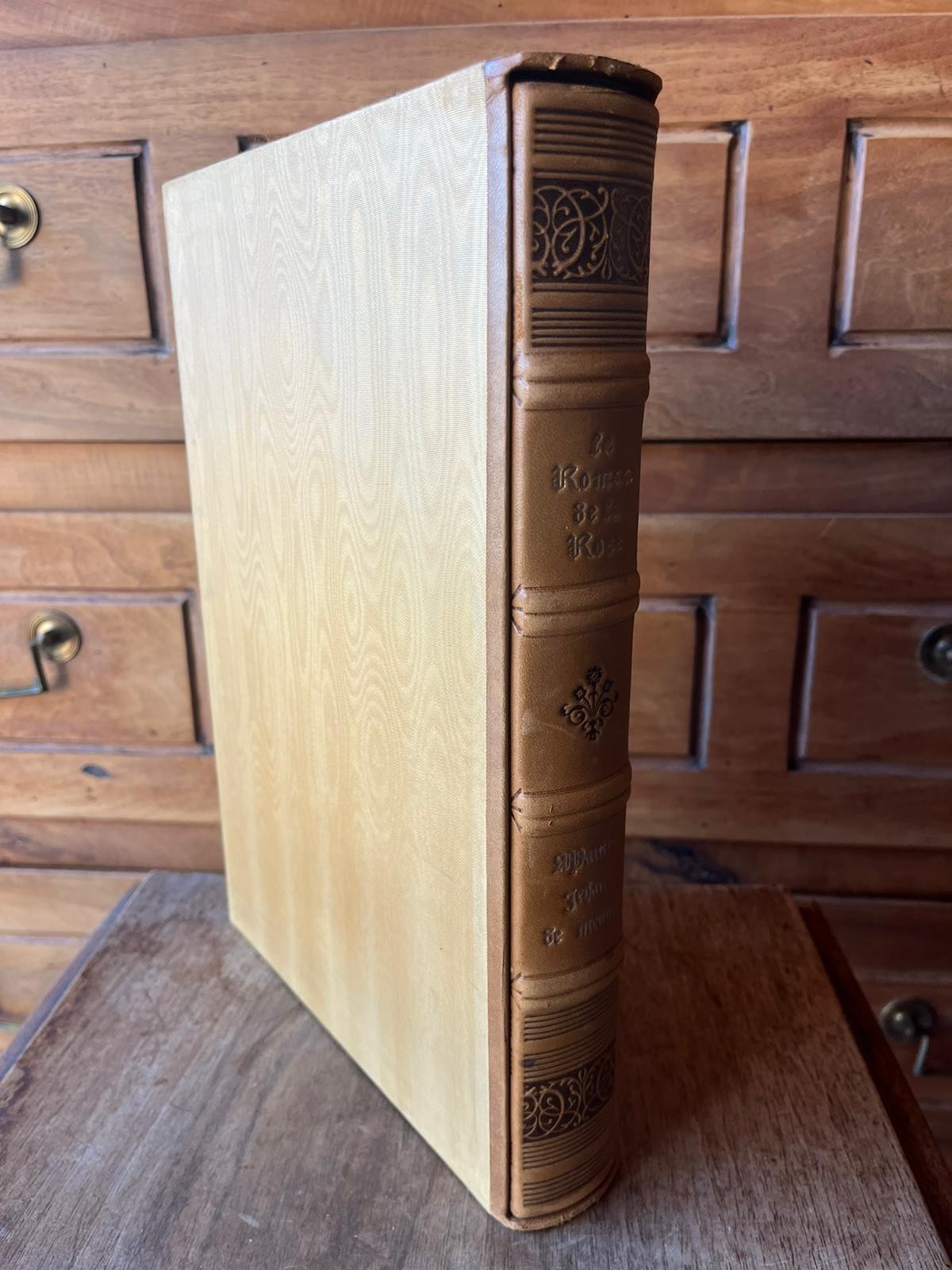 Lot of Two Volumes: The Romance of the Rose by Guillaume de Lorris