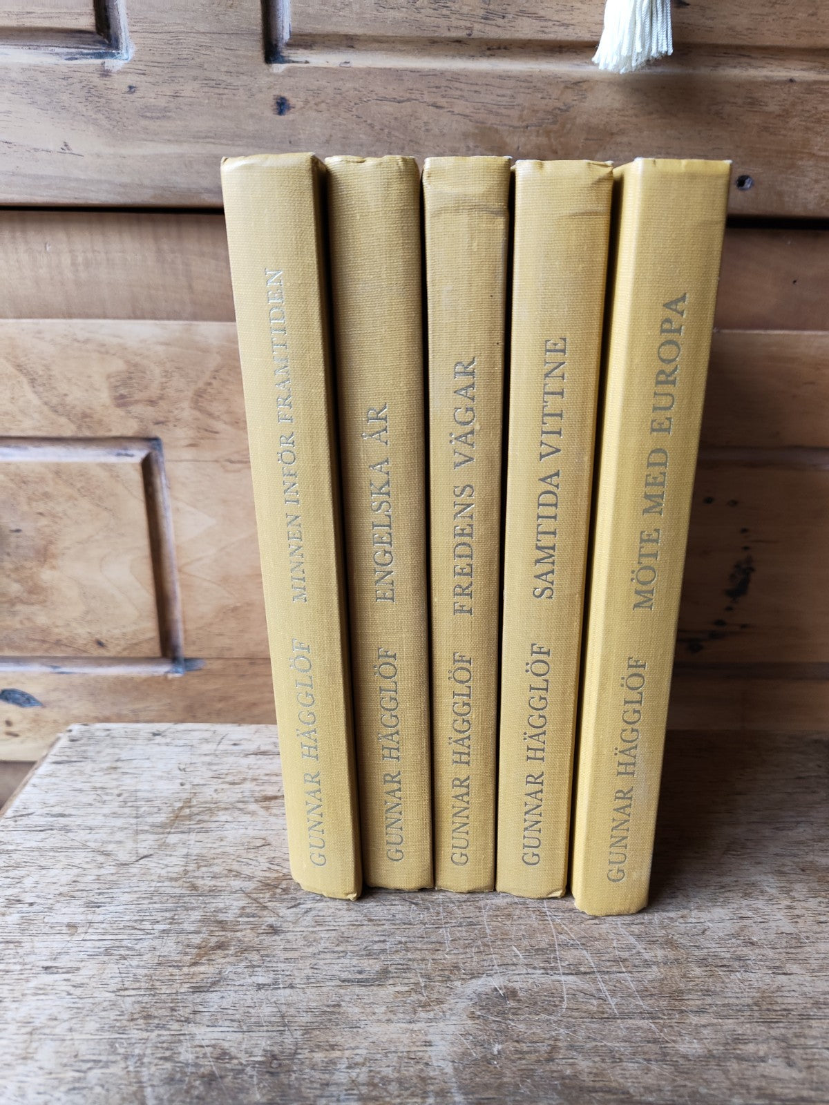 Lot of 5 Books by Gunnar Hagglof