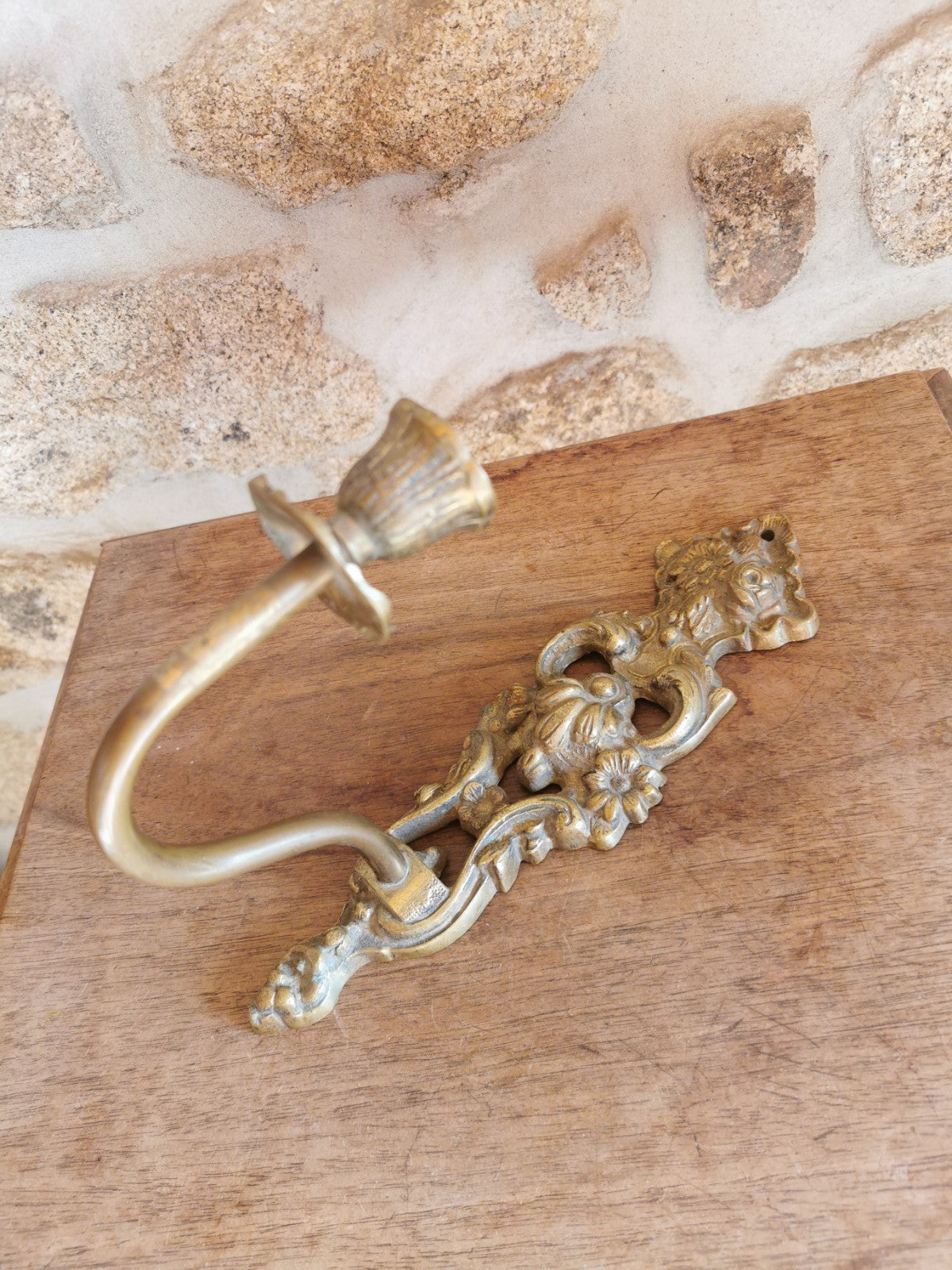 Superb Bronze Wall Sconce