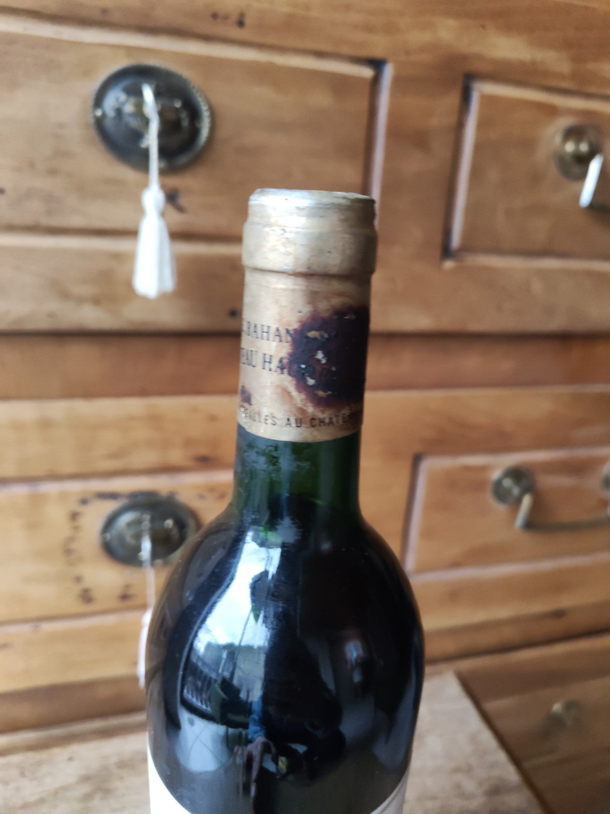 Wine Bottle Le Bahans Du Haut-Brion 1992, French Wine Collector