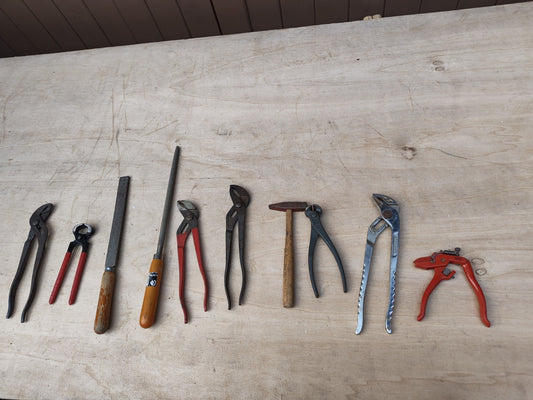 Tool Lot, Hand Tools, Pliers FACOM, STANLEY PEUGEOT