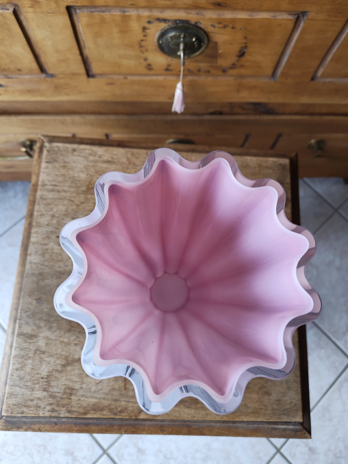 Rare Kosta Boda Hot Pink Vase, Ann Wahlstrom, 2000s, Scandinavian