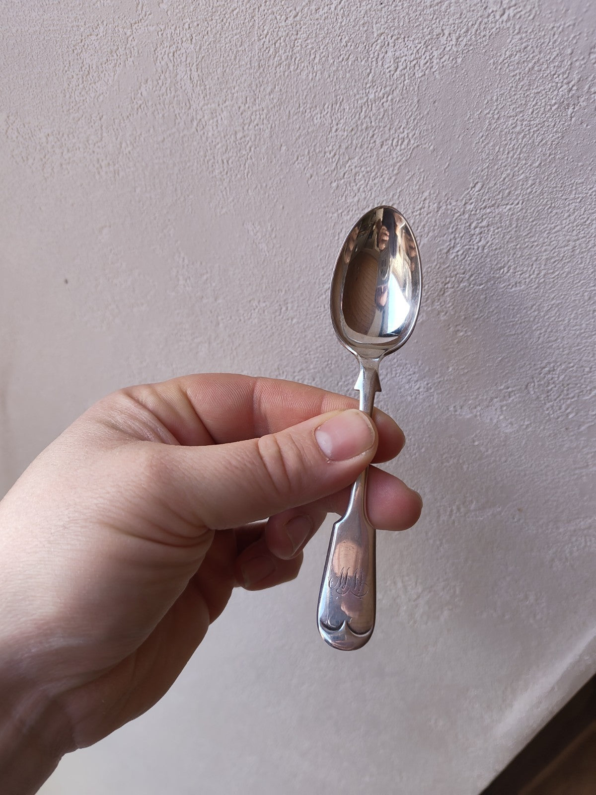 Set of 6 Antique Coffee Spoons, 19th Century