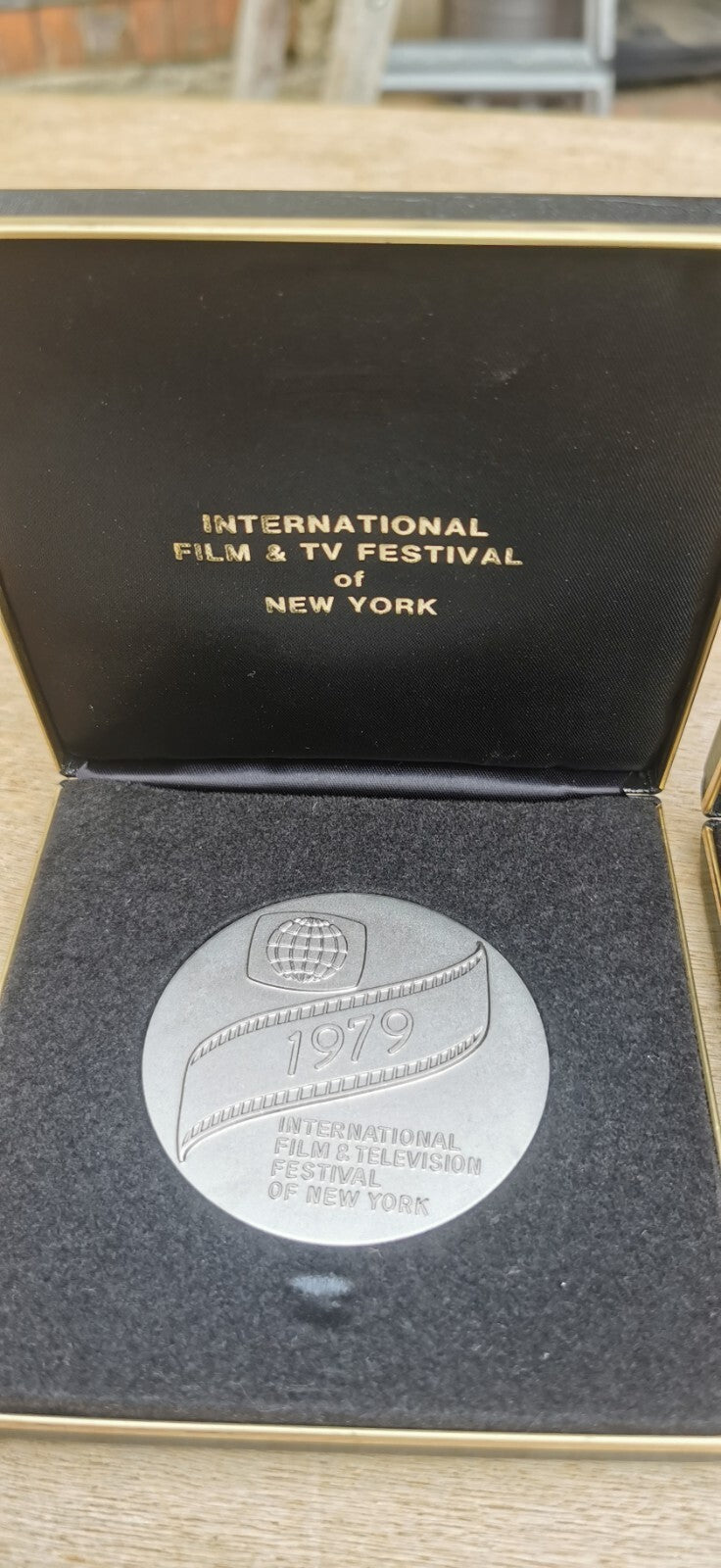 Lot of Two Medals, New York Film Festival Bronze and Silver