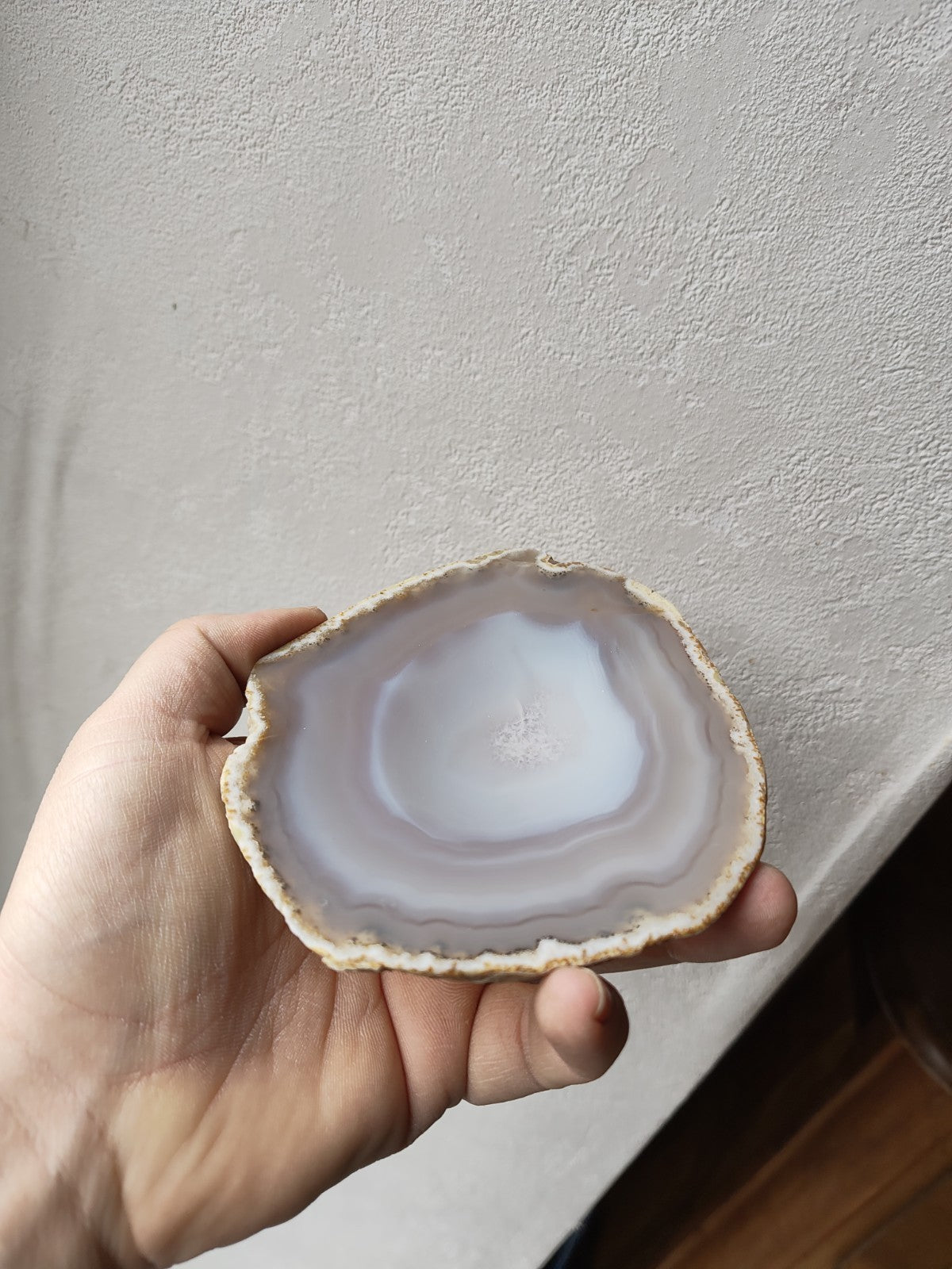 瑪瑙スライスの小物入れ、宝石コレクション、ヴィンテージ鉱物