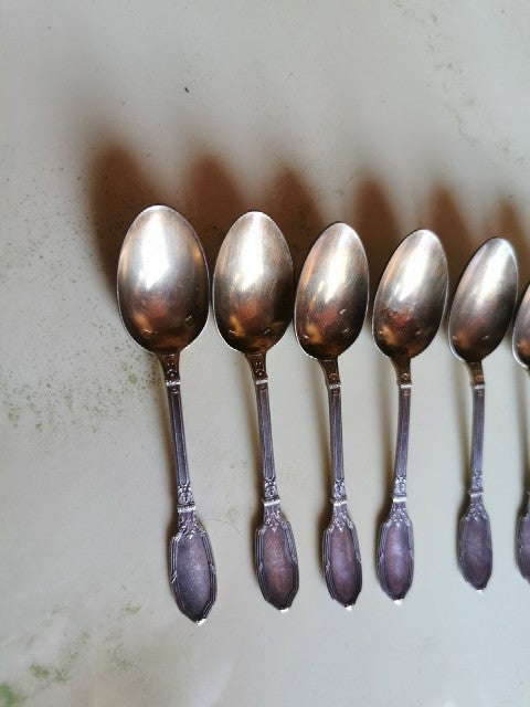 Set of 9 Small Mocha Spoons